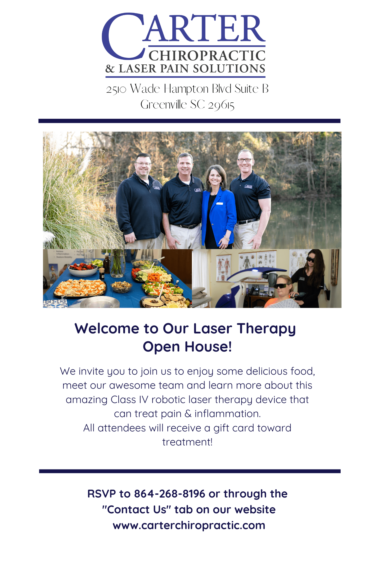 Laser Therapy Open House